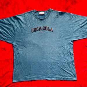 Coca-Cola T-Shirt-XXXL-Blue